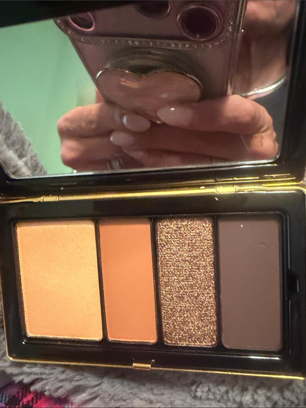 Victoria Beckham Warm Peach & Bronze Eye Palette